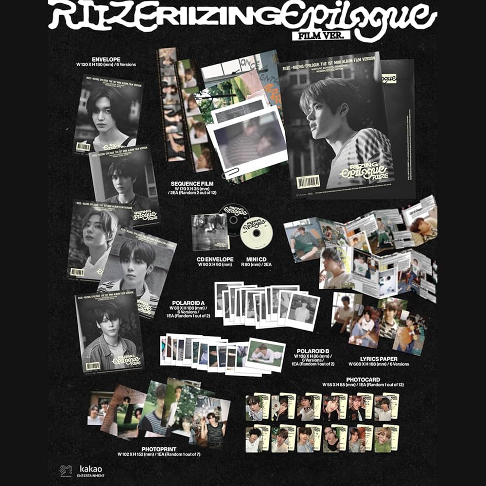 【child】RIIZE Epilogue RIIZE - 1st Mini Album [RIIZING : Epilogue] (Film Ver
