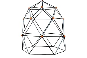 7.5’ Geometric Dome, Kids Climber with Rock Hand Grips