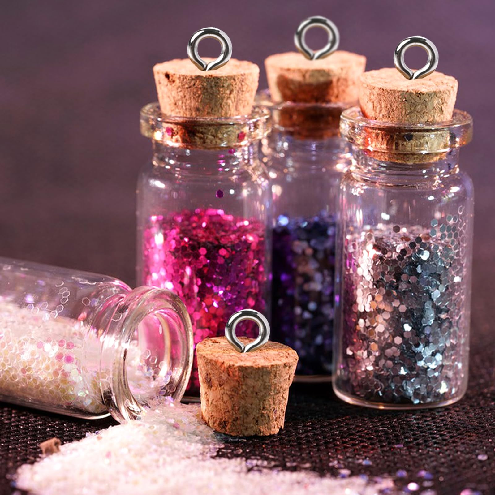 Espirito Rebelde Lot De 20 Bouteilles En Verre Vides De 50 Ml Avec