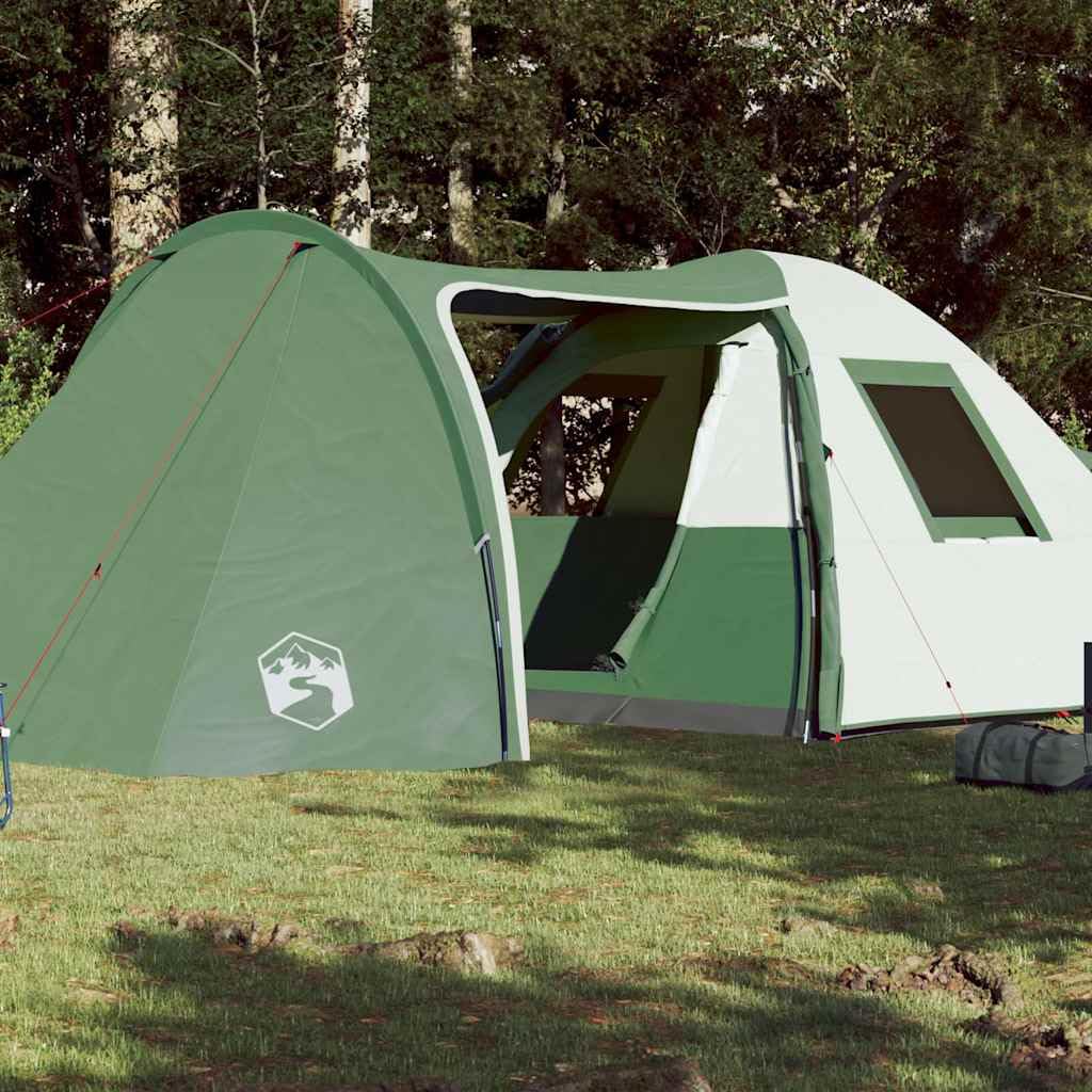 Genérico Tienda de campaña Familiar iglú 6 Personas Impermeable Verde,Deportes,Actividades al Aire Libre,Camping y Senderismo,Tiendas de campaña-94353