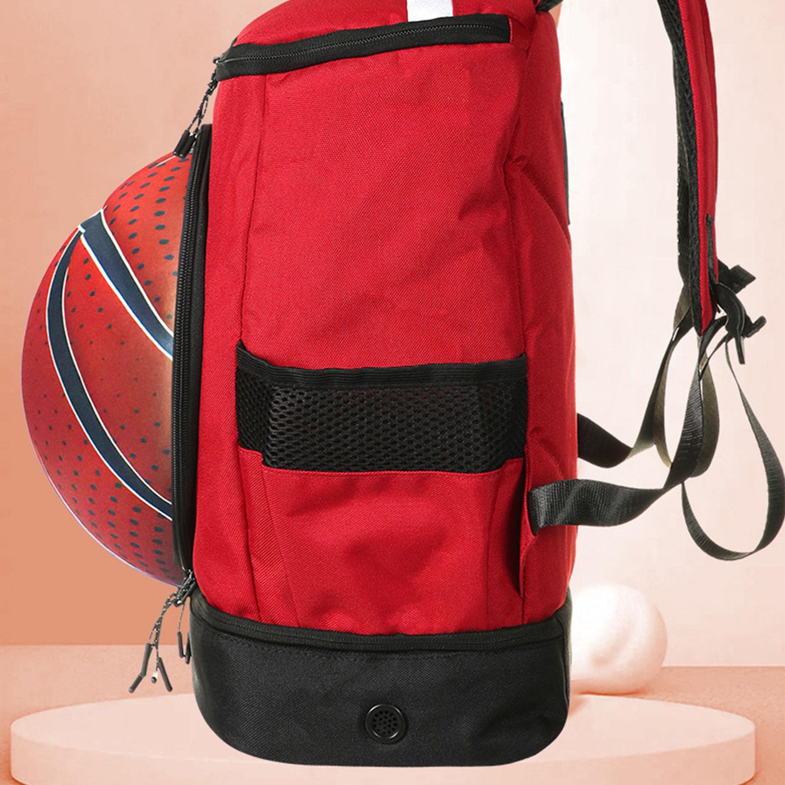 Basketball Backpack, All in One Football Backpack, Waterproof Soccer Backpack | Sports Ball Backpack | Sports Equipment Bag | Outdoor Sports Backpack for Practices and
