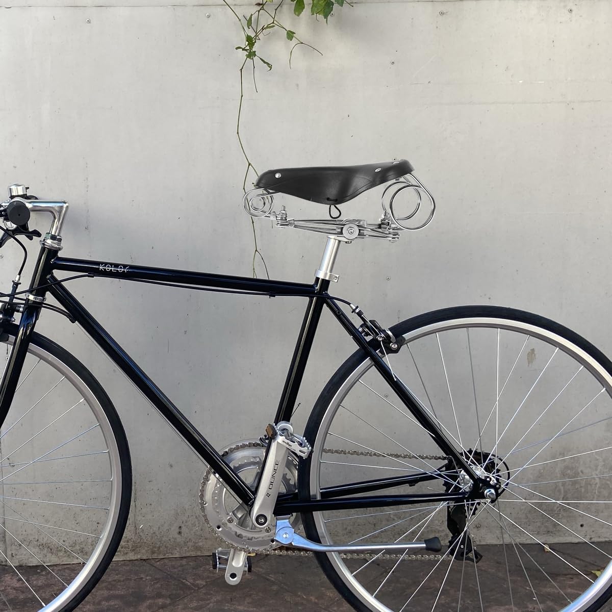 UNISTRENGH Vintage Fixie Road Bike Bicycle Leather Seat Saddle GU17