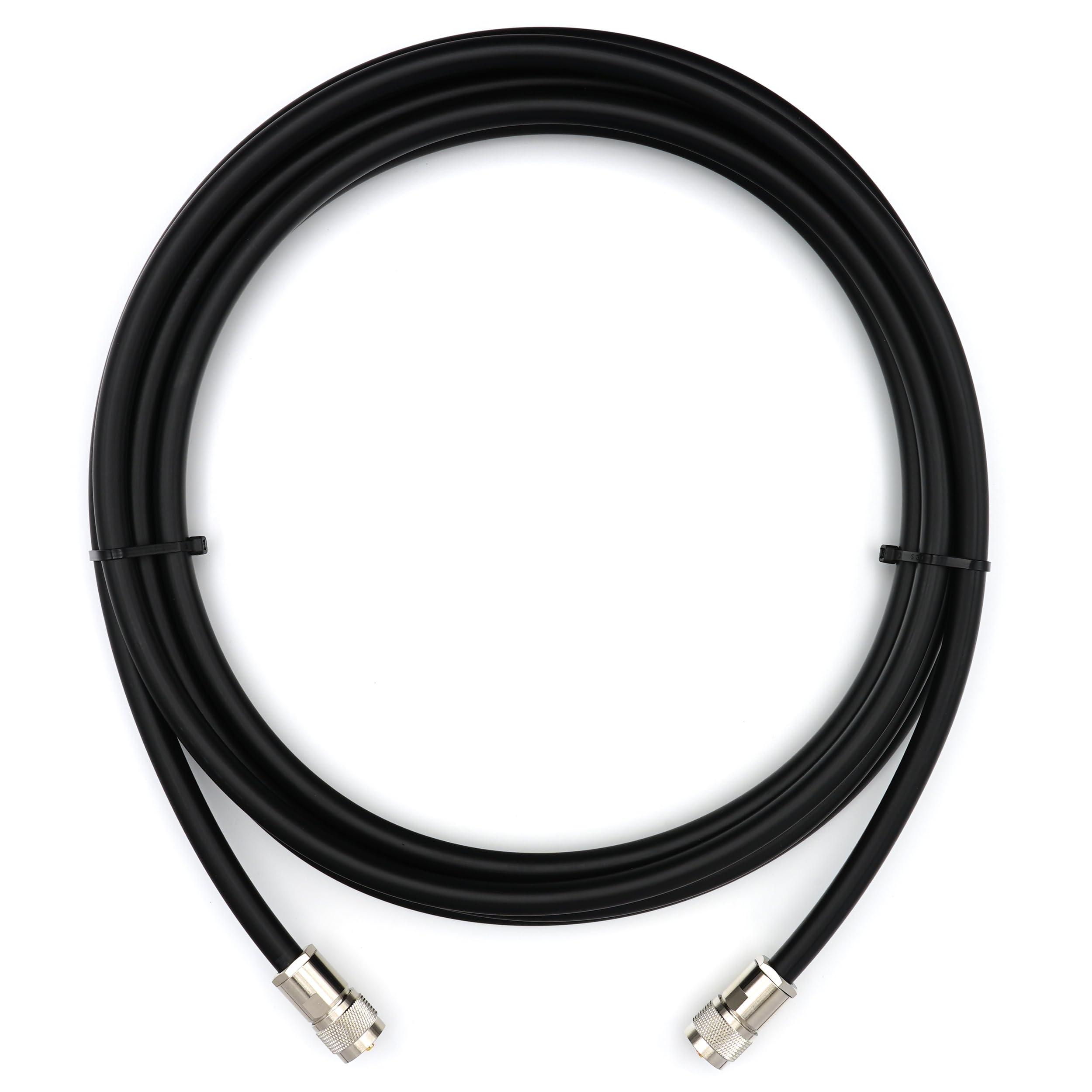30m PL259 Cavo coassiale UHF a bassissima perdita – prolunga 30 metri da esterno 8D-FB Ø11,1mm – Resistente alle intemperie – per HAM cavo antenna CB radio analizzatore misuratore SWR VHF
