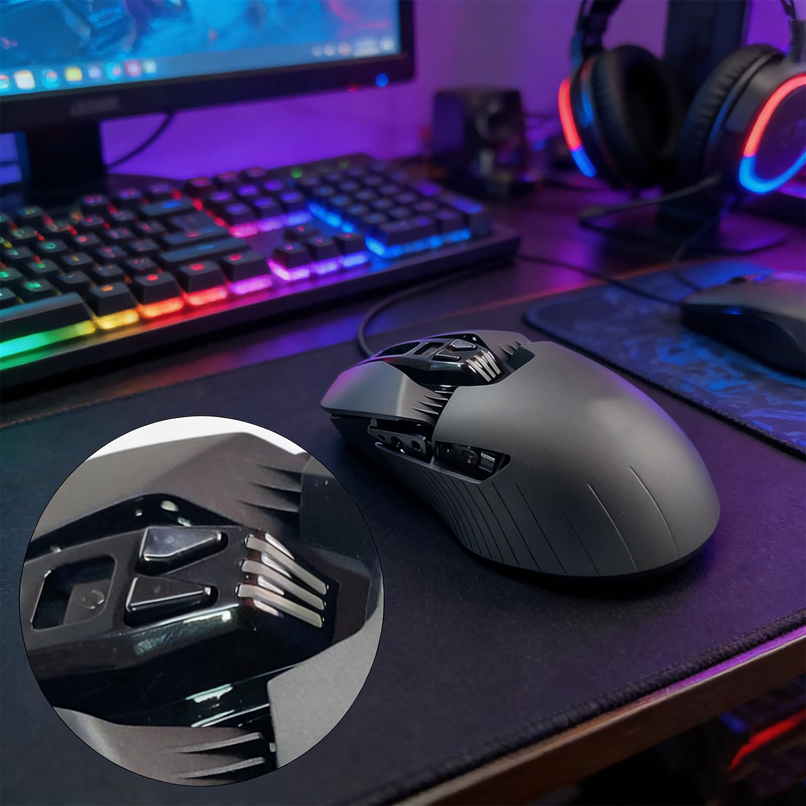 Copertura per mouse, alloggiamento esterno di ricambio per mouse G900 G903, riparazione, alloggiamento da gioco
