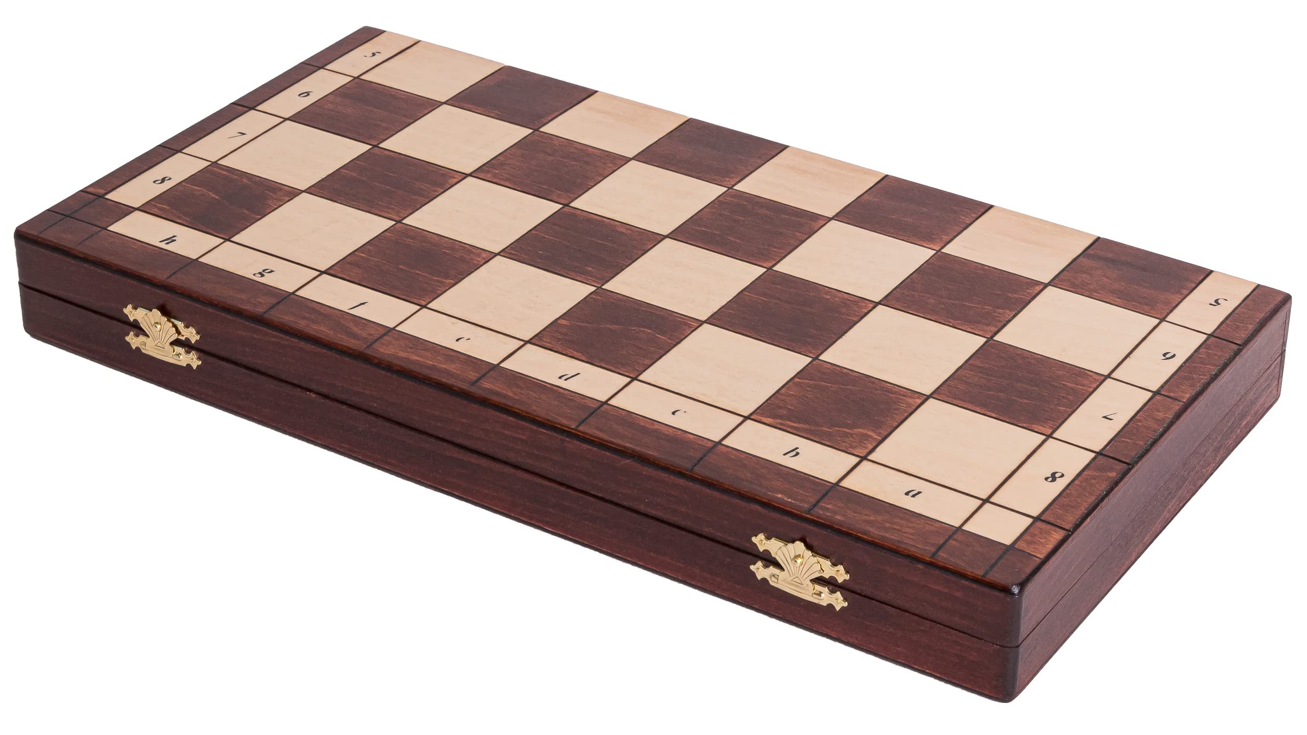 Square - Schach Schachspiel - MAGNETISCHE 350 - Schachfiguren & Schachbrett aus Holz