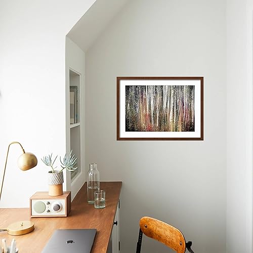 Miniatura 36 de ART.COM Lienzo decorativo para pared, diseño de otoño rosa, de Ursula Abresch, decoración escénica, 18 x 12 pulgadas Lienzo estirado