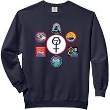 NASA Project Mercury Program Mission Crew Insignia Comfort Colors Adult Sweatshirt