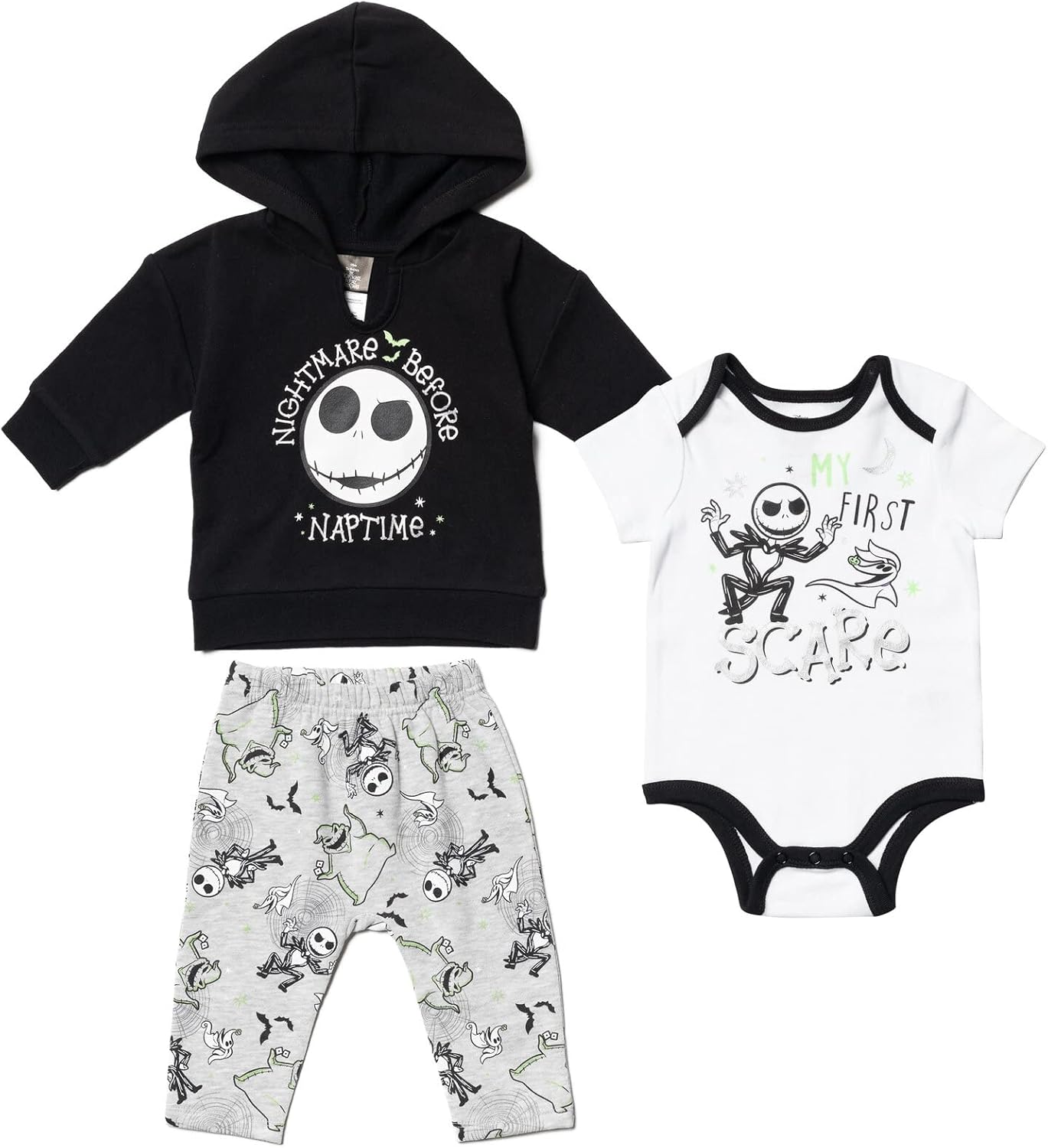Disney Classics Winnie the Pooh Mickey Mouse Baby Hoodie Bodysuit and Pants 3 Piece Outfit Set (Newborn – 24 Months) Disney Classics Winnie the Pooh Mickey Mouse Baby Hoodie Bodysuit and Pants 3 Piece Outfit Set (Newborn – 24 Months)