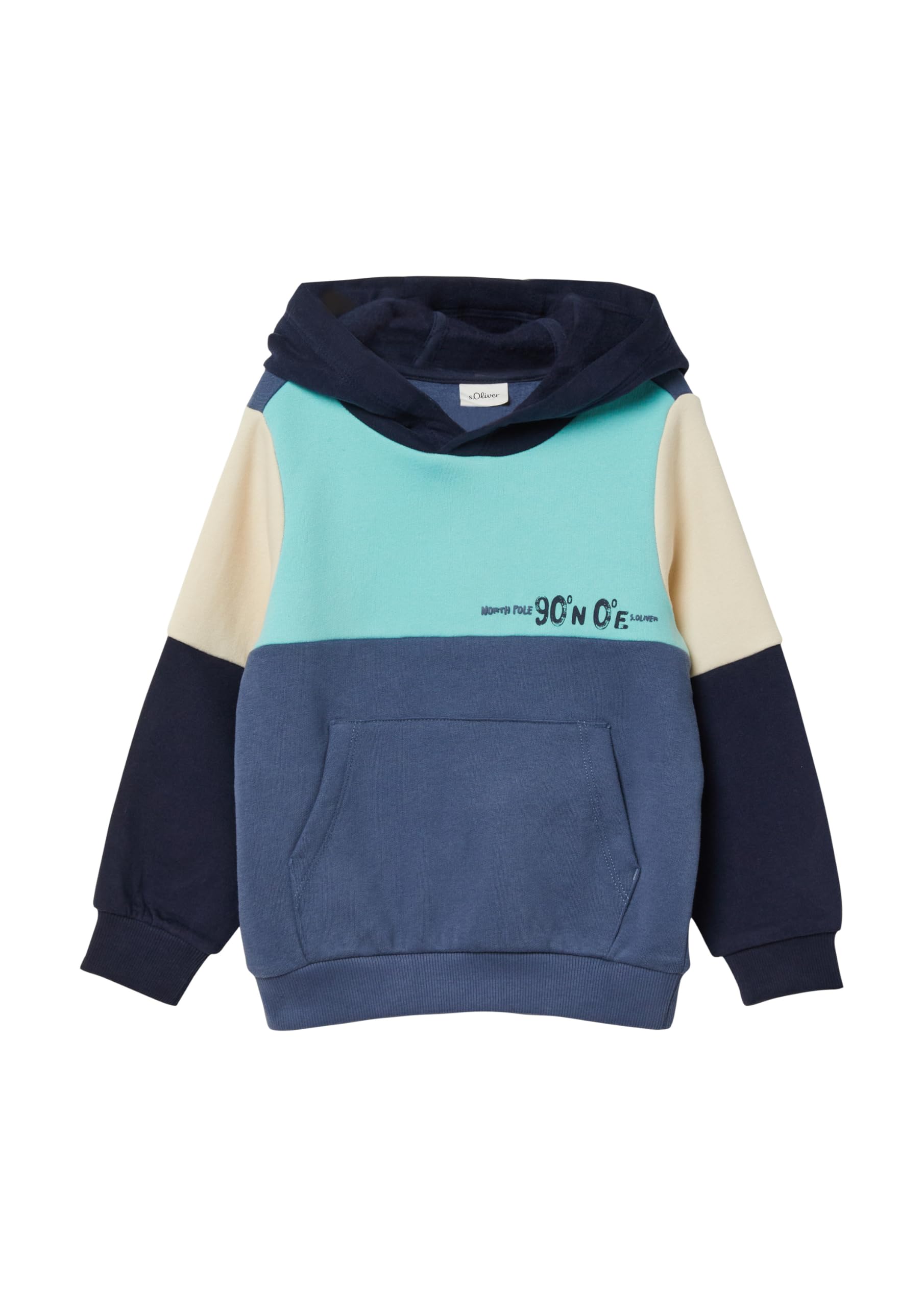 s.Oliver Kuscheliger Hoodie mit Colourblocking