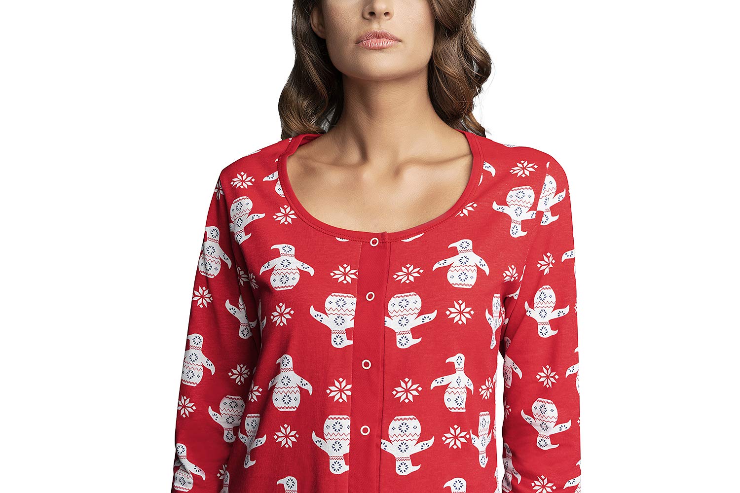 Italian Fashion Camison Lactancia Hospital | Ropa Premama Embarazada | Ropa Embarazada Mujer con Cierre | Camison Hospitalario Mujer | Bata Maternidad Hospital S-XXL - 5