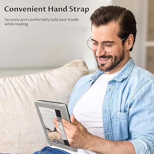 Miniatura 6 de VORI Funda con soporte para Kindle Paperwhite de 6 pulgadas (se adapta a 10 generación 2018  todas las generaciones Paperwhite anteriores a 2018),