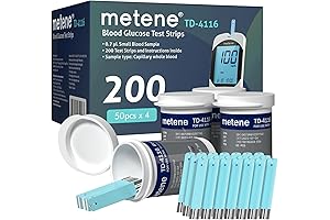 Metene TD-4116 Test Strips for Diabetes: Accurate and Convenient Blood Glucose Monitoring