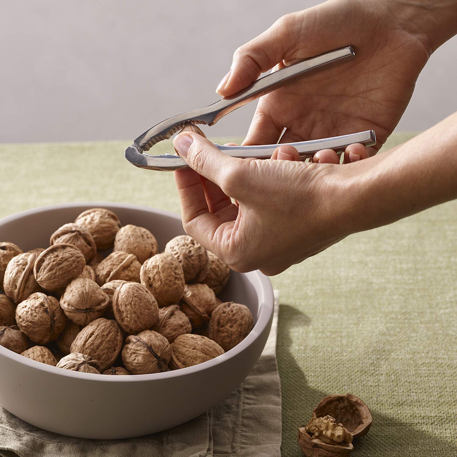 Paderno 48210-00 Schiaccianoci, Acciaio Inox