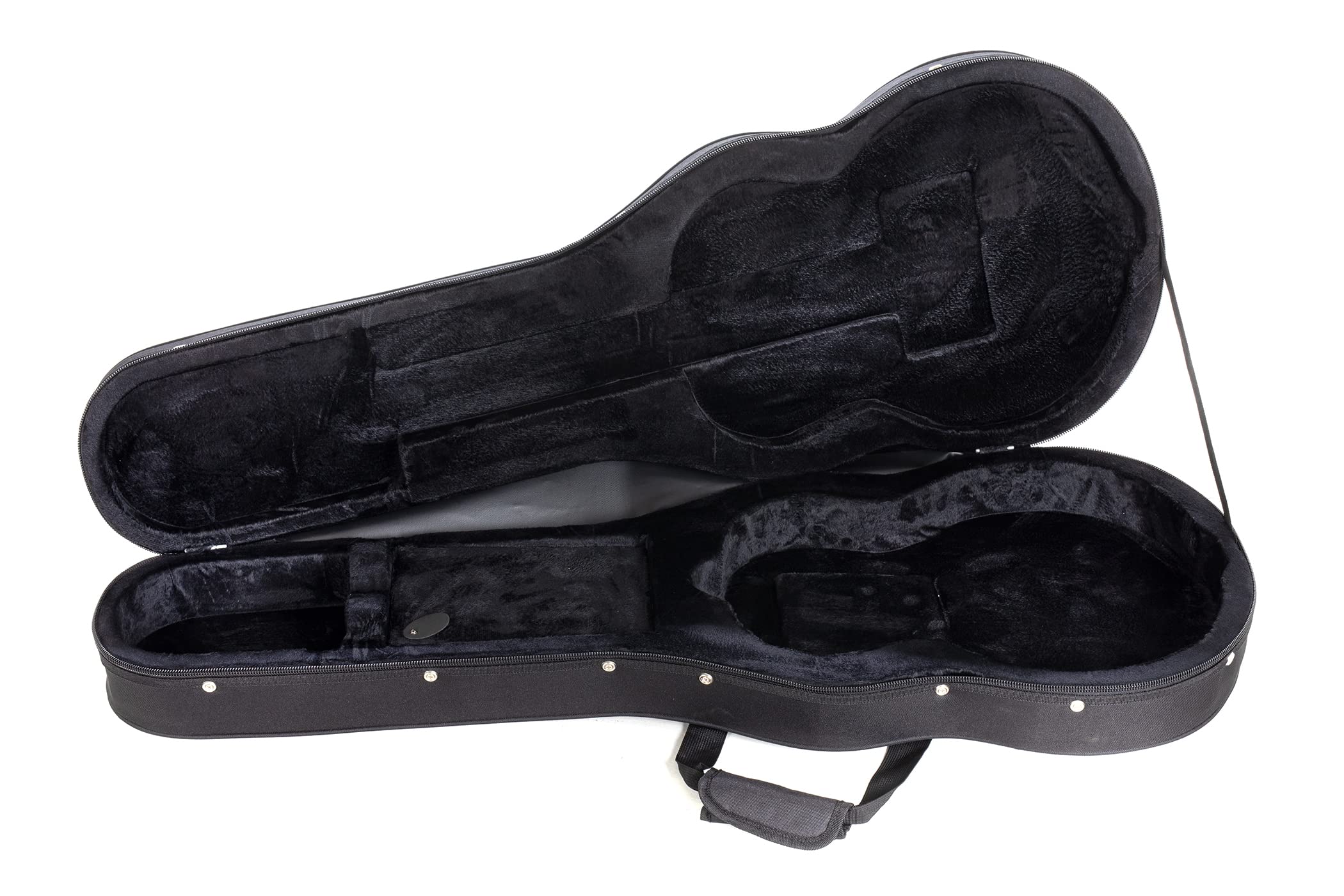Futerał na gitarę elektryczną GEWA FX Light Weight Softcase, w kształcie LP, futerał formowany, czarny
