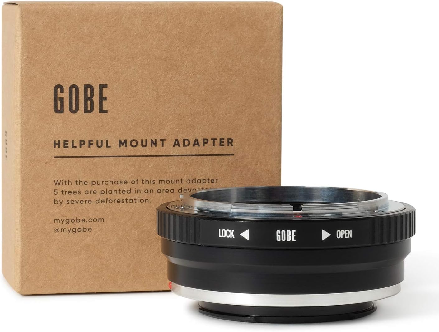 Gobe Lens Mount Adapter: Compatible with Canon FD Lens and Sony E Camera Body