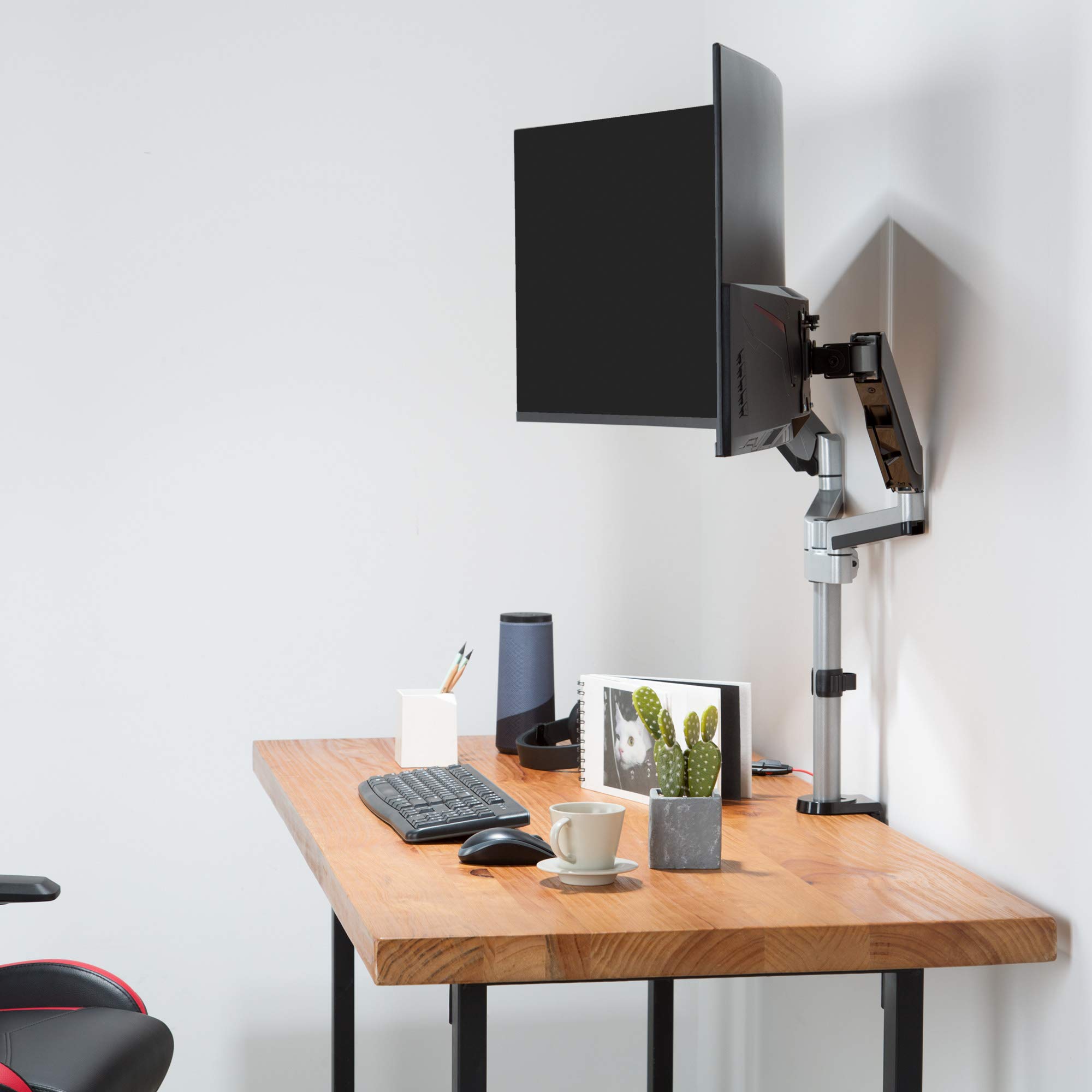 Buy AVLT Dual 13"32" Monitor Arm Desk Mount fits Two Flat/Curved