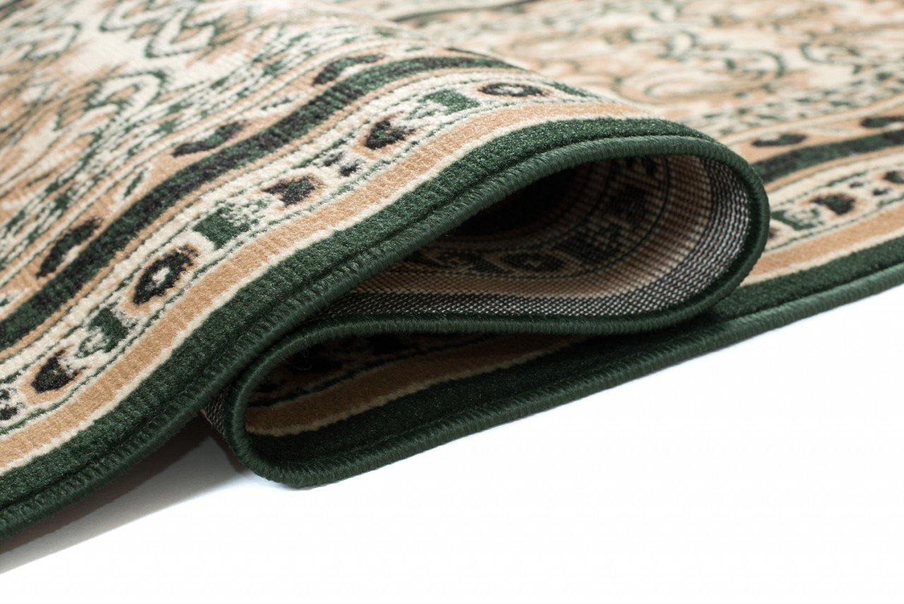 Tappeto Passatoia ATLAS - Verde Classico, 70x200 Cm, Per Corridoio, Salotto, Camera, 100% Polipropilene - Foto 5