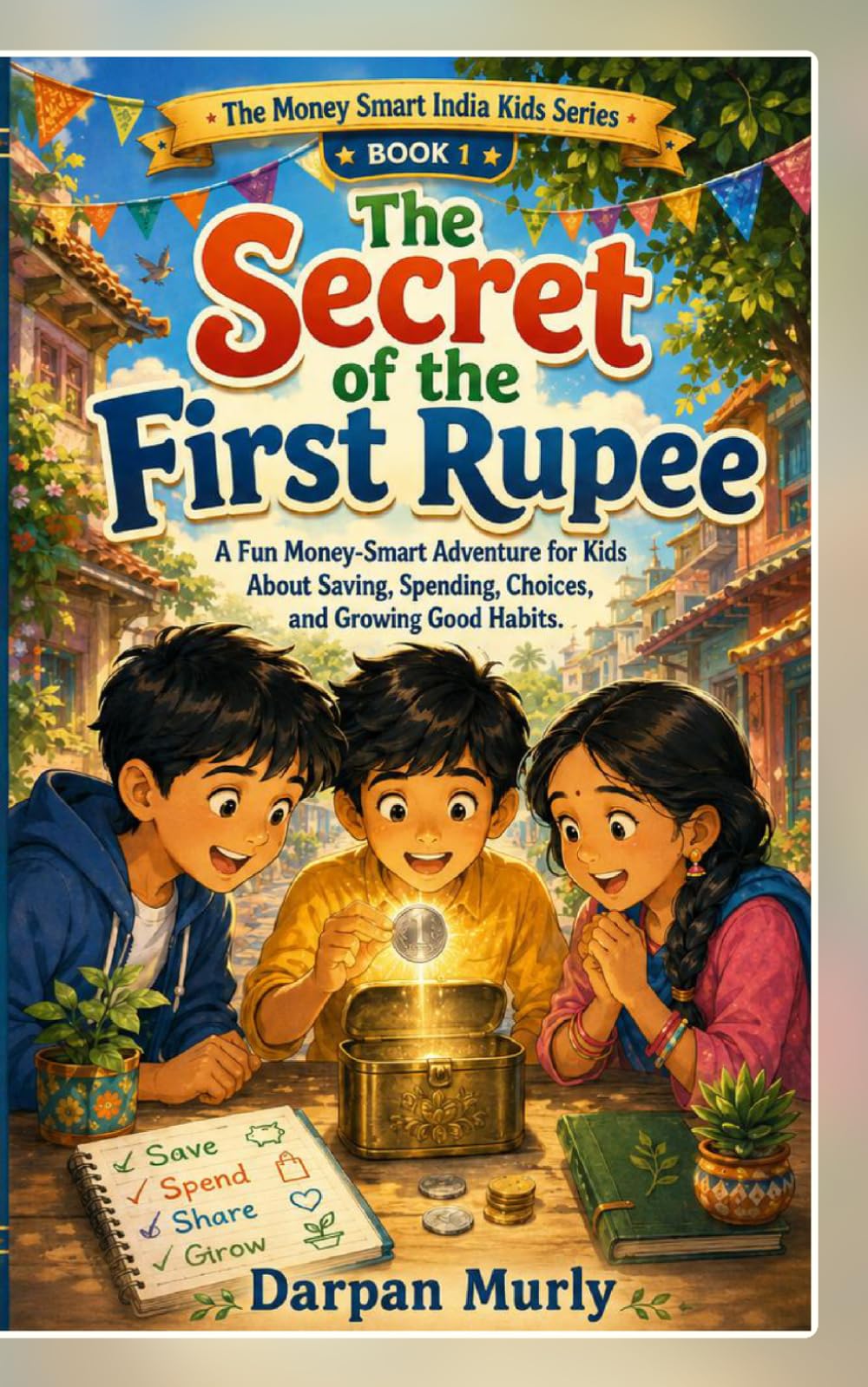 The Secret of the First Rupee: A Fun Money-Smart Adventure for Kids About Saving, Spending, Choices and Growing Good Habits (The Money Smart India Kids Series)