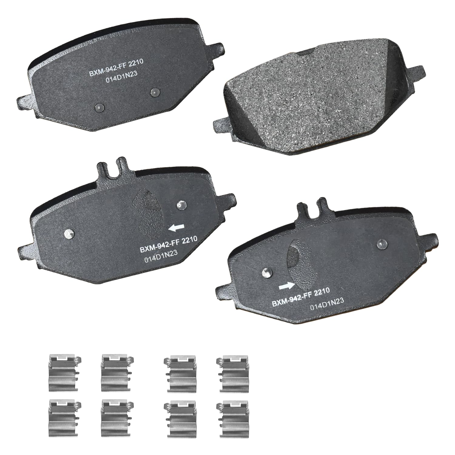 Bendix Premium SBM2210 Semi-Metallic Rear Brake Pads for Select Models Mercedes-Benz G550,GLE53,AMG,GLE350,GLE450,GLE580,GLS450,GLS580,Maybach GLS600