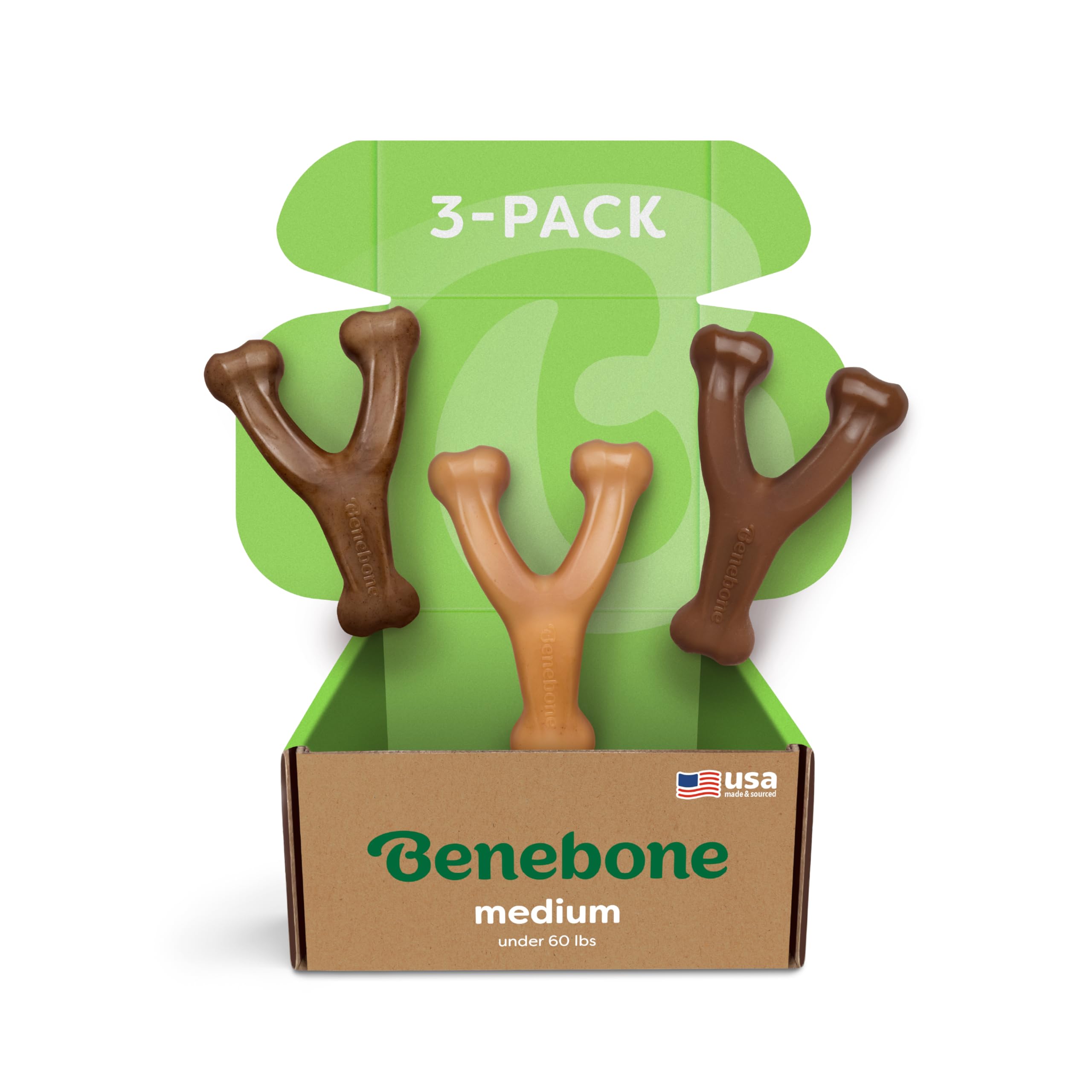 Benebone Wishbone Durable Dog Chew Toy