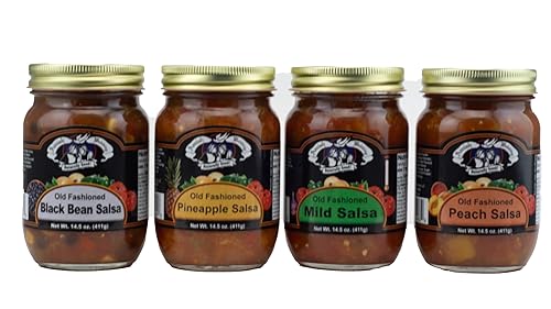 Amish Wedding Paquete de 4 pintas de salsa de taco martes