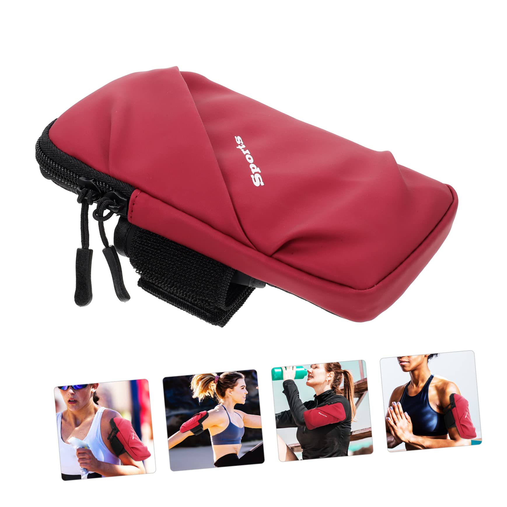 Uonlytech 4stücke Outdoor Handyarmband Für Sport wasserdichte Handytasche Für Joggen Radfahren Und Fitness Universalgröße Für Männer Und Frauen Strapazierfähiges Material