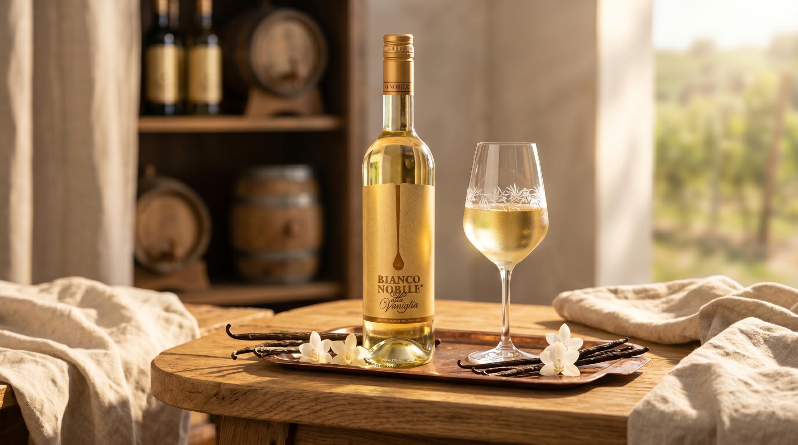 Bianco Nobile Alle Vaniglia - Edler Weißwein mit feinen Vanillearomen (6 x 0.75 l)