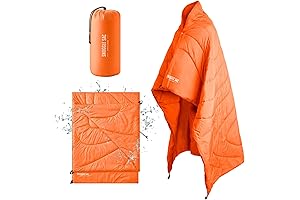 Snuggle Sac Quilted Poncho for Outdoor Adventure