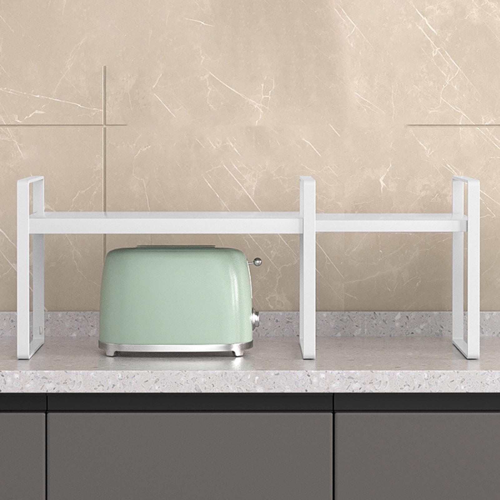 Porte-couverts, étagère en acier, support de comptoir extensible