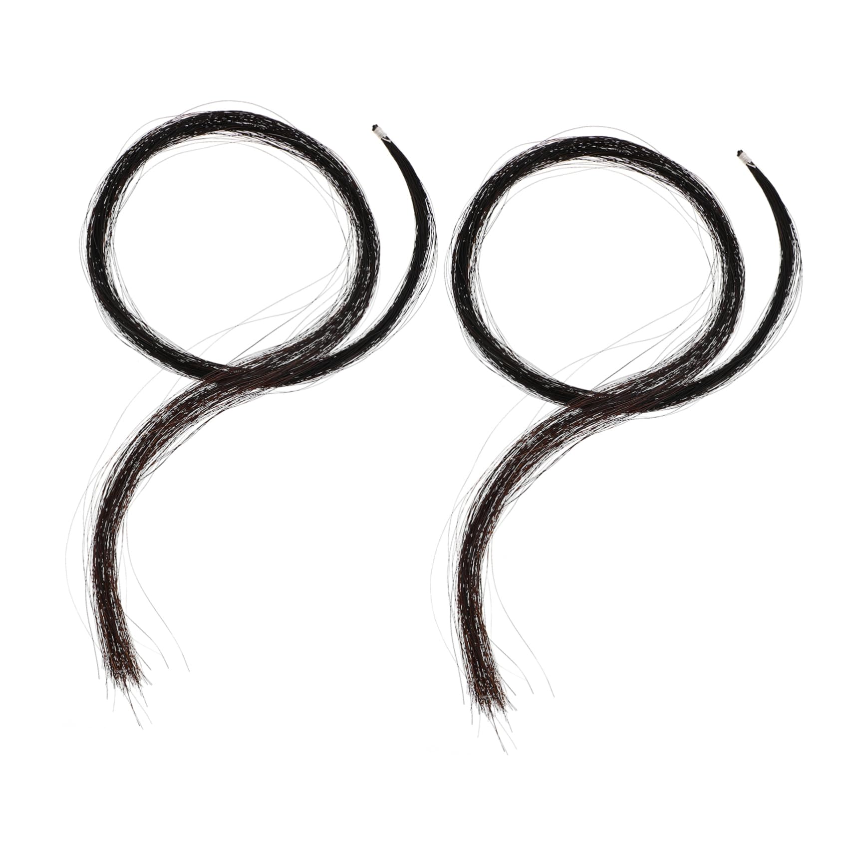 ULDIGI Hanks of Premium Violin Hair Accessories for Efficient Re Hairing Suitable for Violins and Violas Pre Tied and Sealed for Easy Attachment Durable Material