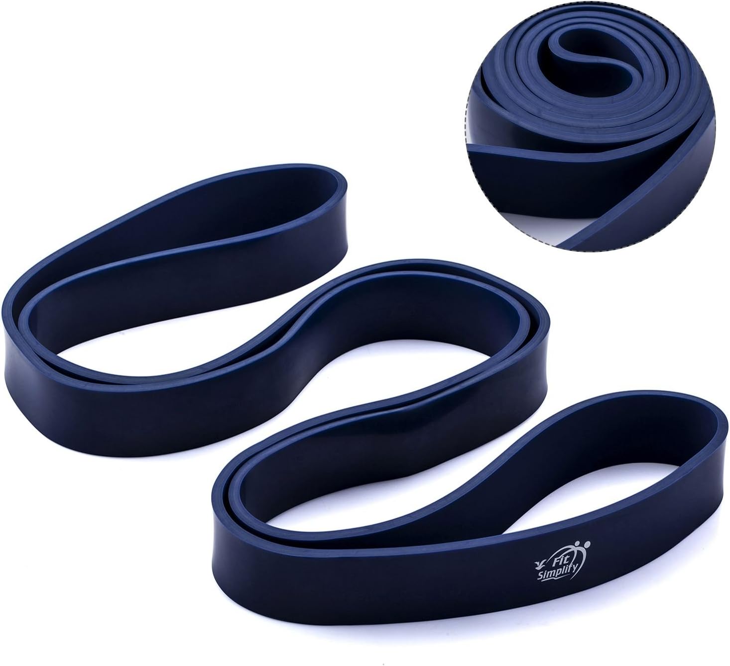 Fit Simplify Pull Up Assist Band - Stretching Resistance Band - Mobility and Powerlifting Bands - Exercise Pull Up Band