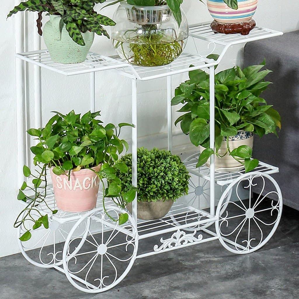 EYLEX Plant Stand Flower Pot Stand for Balcony Living Room Outdoor Indoor Plants Plant Holder Home Decor Item (White) (B0BTJ7R9XB) Amazon Price History, Amazon Price Tracker