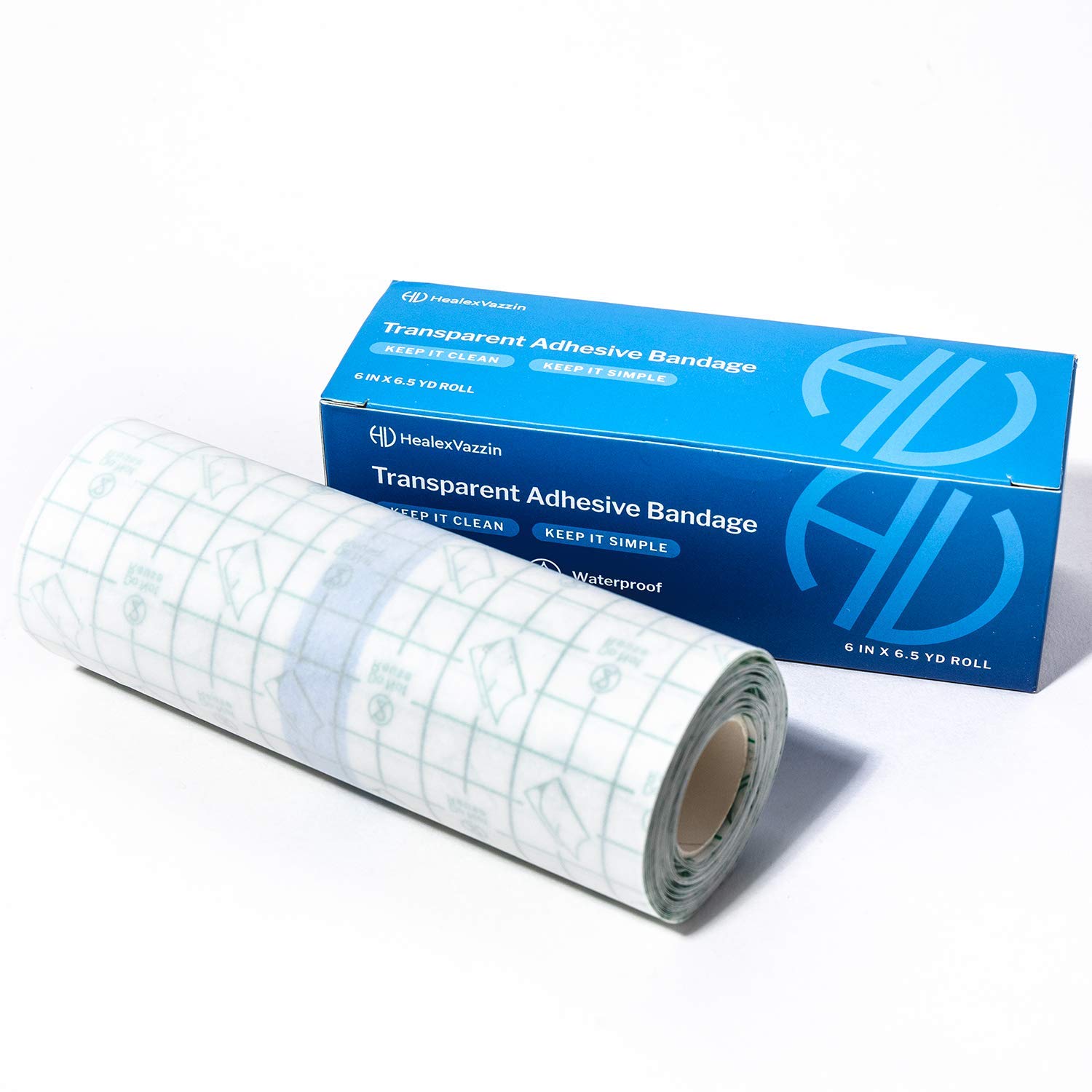 Tattoo Aftercare Bandage 6 in x 6.5 yd Roll Waterproof Tape for