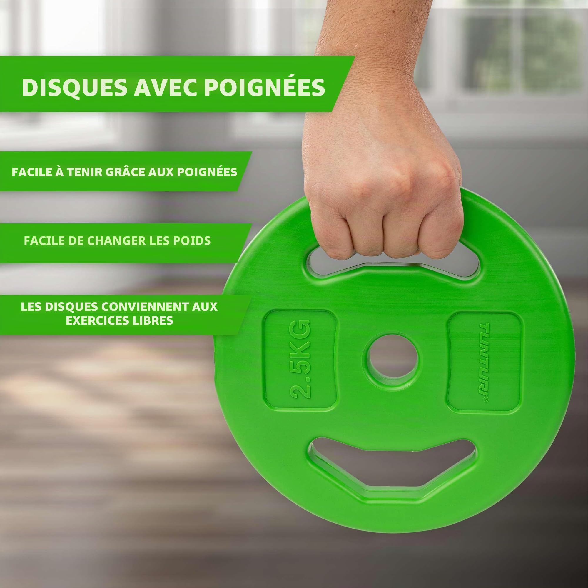 Tunturi set aerobic pump complet - 20 kg - barre 131 cm - Entraînement à la maison - gymnasium, fitness