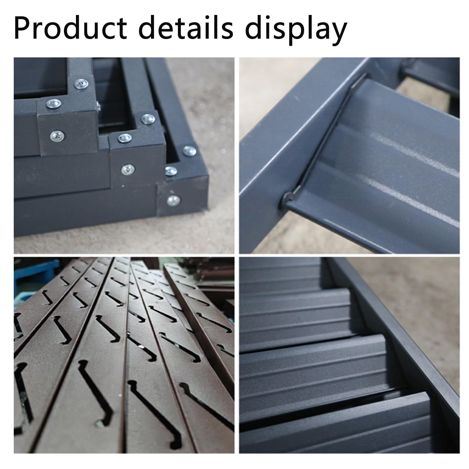 Cubierta de aluminio para aire acondicionado con reducción de ruido, protección de unidad al aire libre, calefacción, protector de radiador, resistente a la intemperie, carcasa de CA para uso en