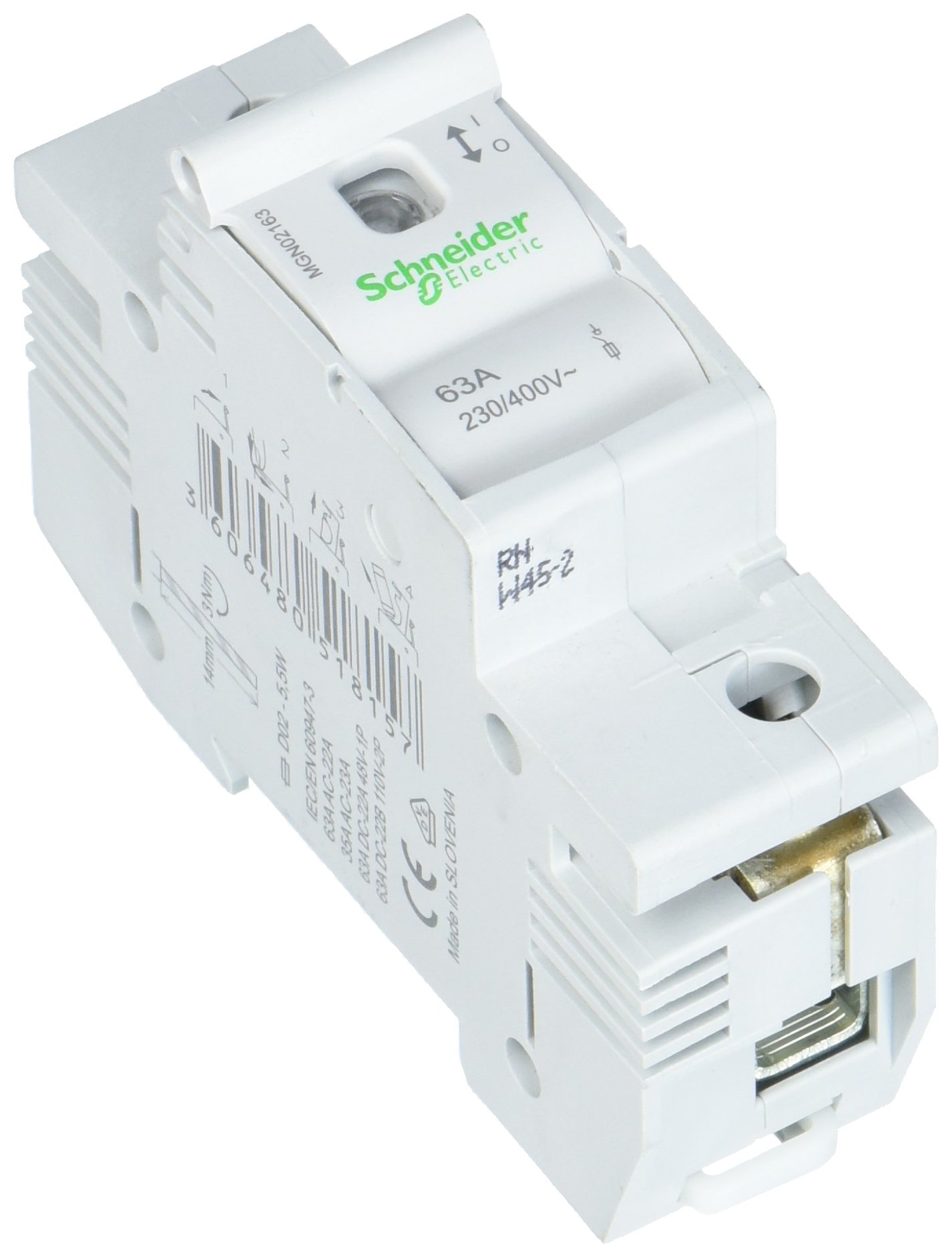 Schneider MGN02163 bezpiecznik rozdzielający D02, 1P, 63A