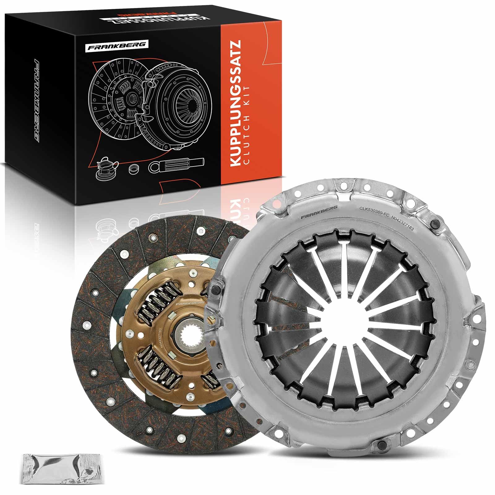 Frankberg Kit de embrague 8201184888 | Compatible con: Latitud L70, Koleos I HY, M.e.g.a.n.e II Estate KM0/1, M.e.g.a.n.e II Coupé-Cabriolet EM0/1