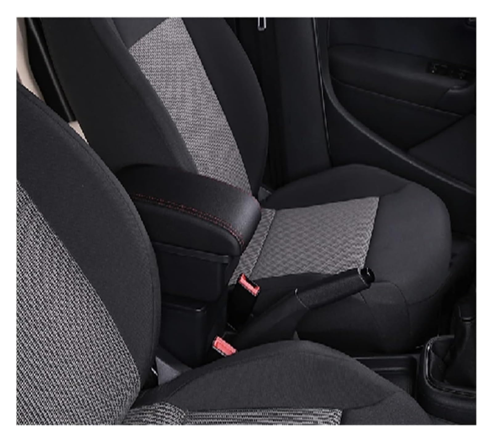 PGQSQVTXF Voor Peugeot 107 Auto Decoratie Accessoires Armsteun Interieur Onderdelen Auto Middenarmsteun Opbergdoos Met USB Auto-Accessoires(C1 7USB