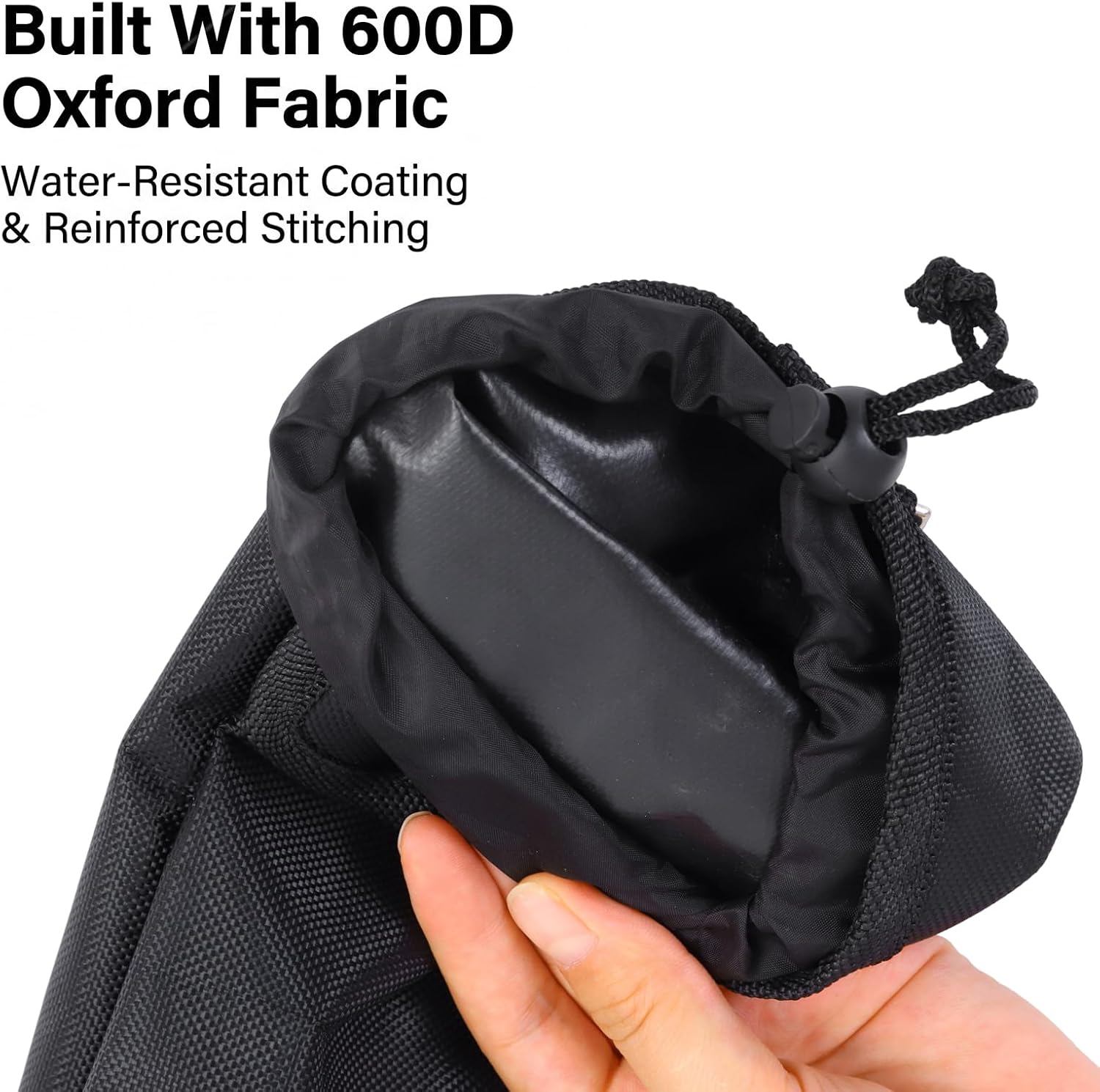 Saddle Water Bottle Holder with Phone Pocket for English Western Saddles image 5