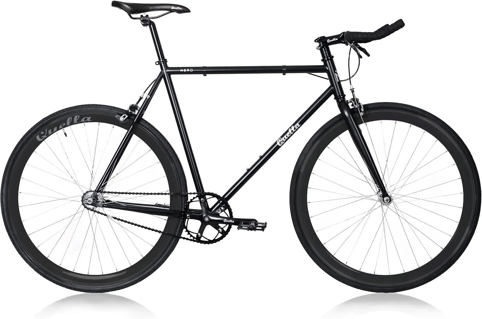 Nero Black (54cm) fixie fixed gear single speed commuter bicycle