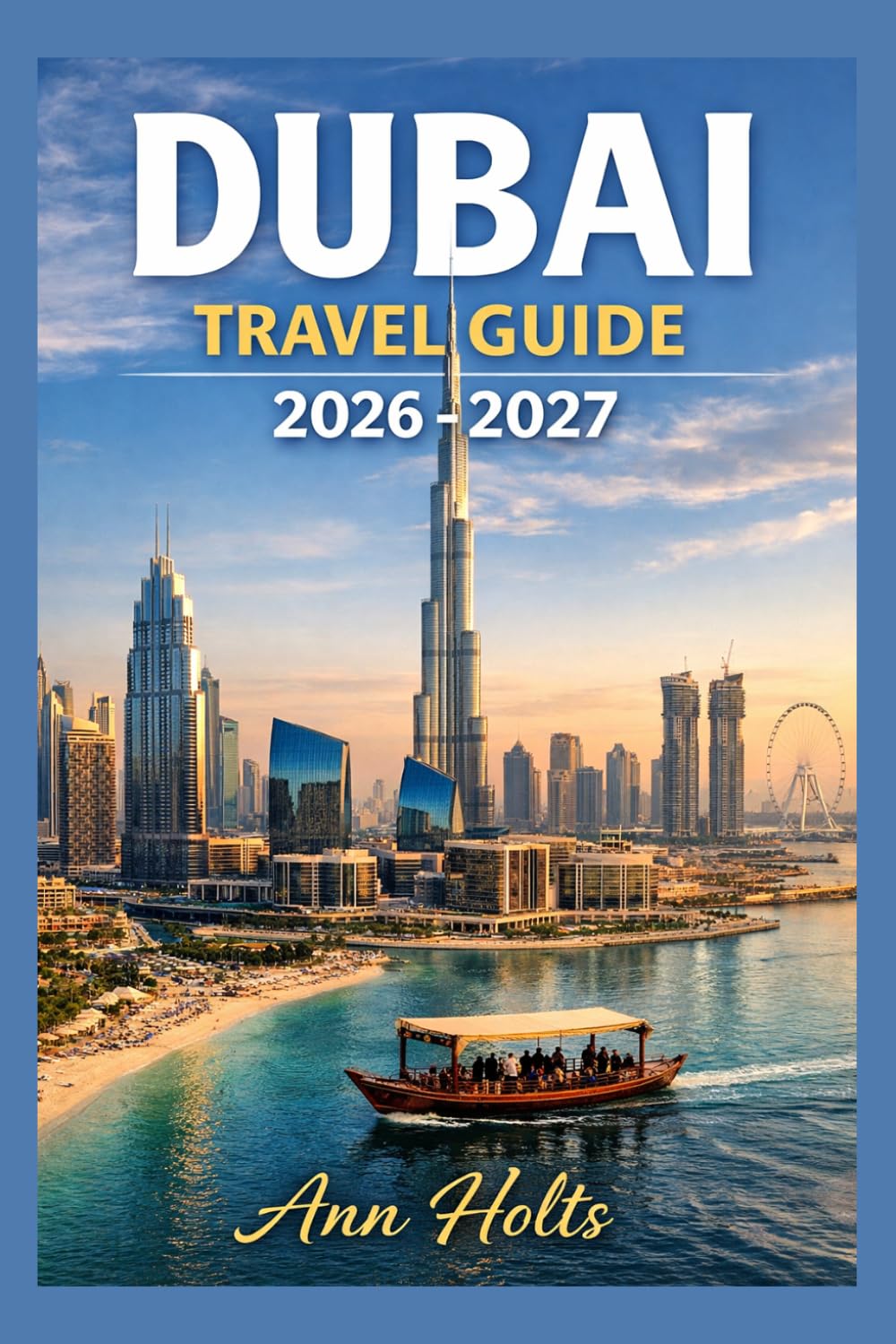 DUBAI TRAVEL GUIDE 2026-2027: A Cruise Adventure Book for First-Timers, Solo, Family, and Couples (The All-in-One Travel Guide Series for First-Timers, Solo, Couples, Family & Honeymoon)