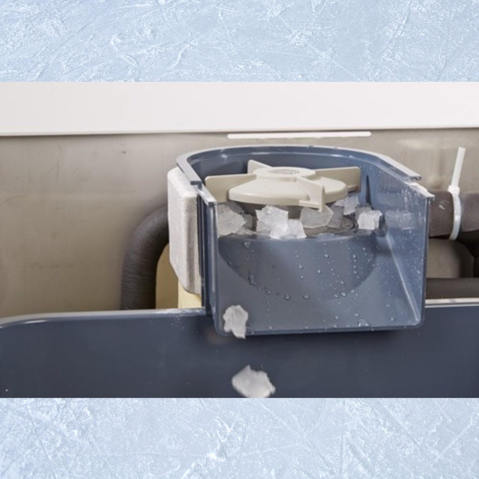 Scotsman Meridian Touchfree Countertop Nugget Ice Maker & Water Dispenser - 500 Lb/Day, 40 Lb Storage Bin on Fridge.com - View 6