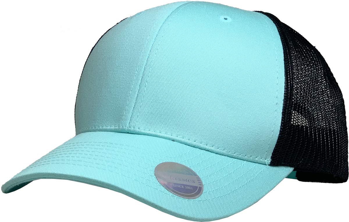 Classic 6 Panel Cotton Twill Mesh Trucker Cap Hat Adjustable Snapback Hat