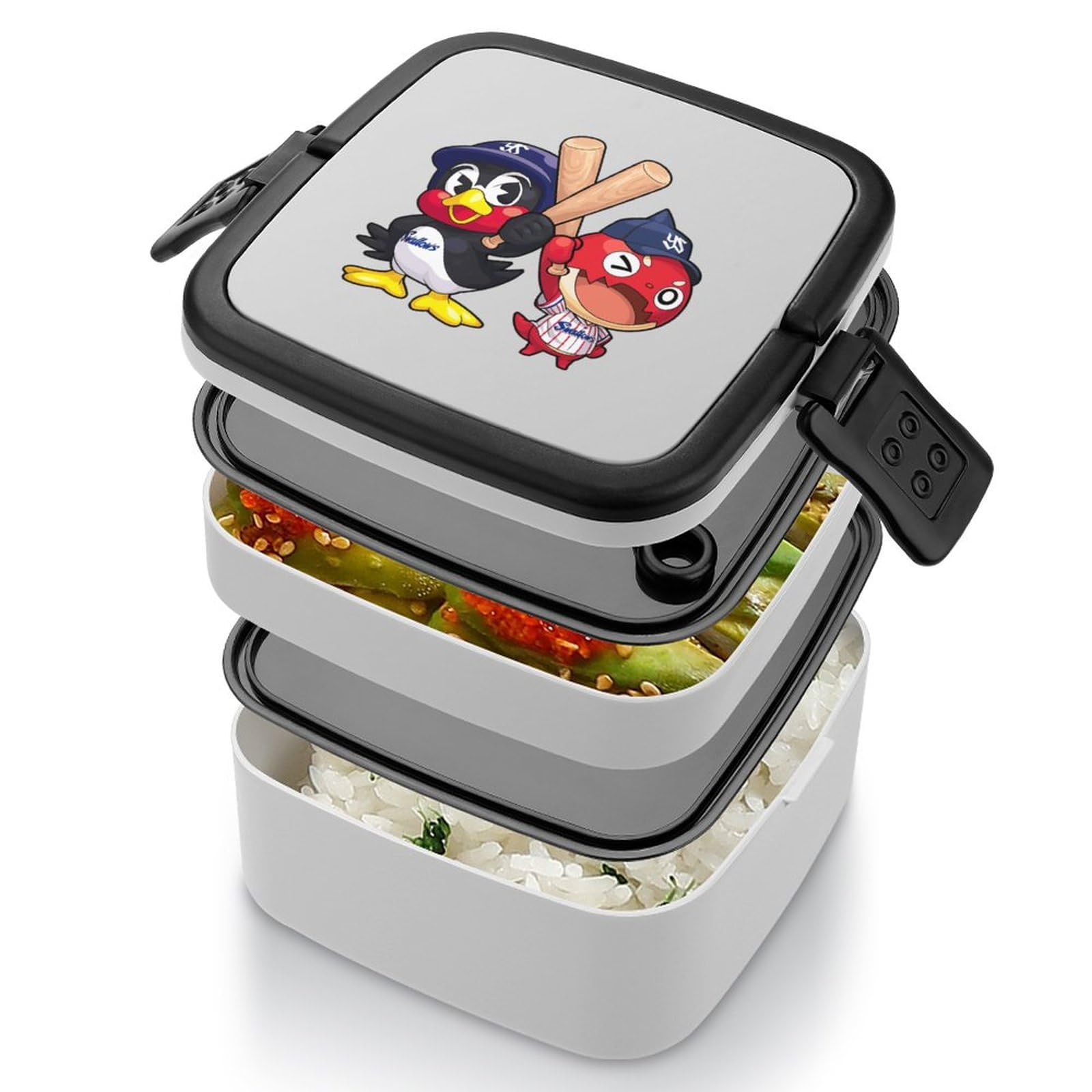 Amazon | 東京ヤクルトスワローズ つば九郎 ランチボックス 弁当箱 2段
