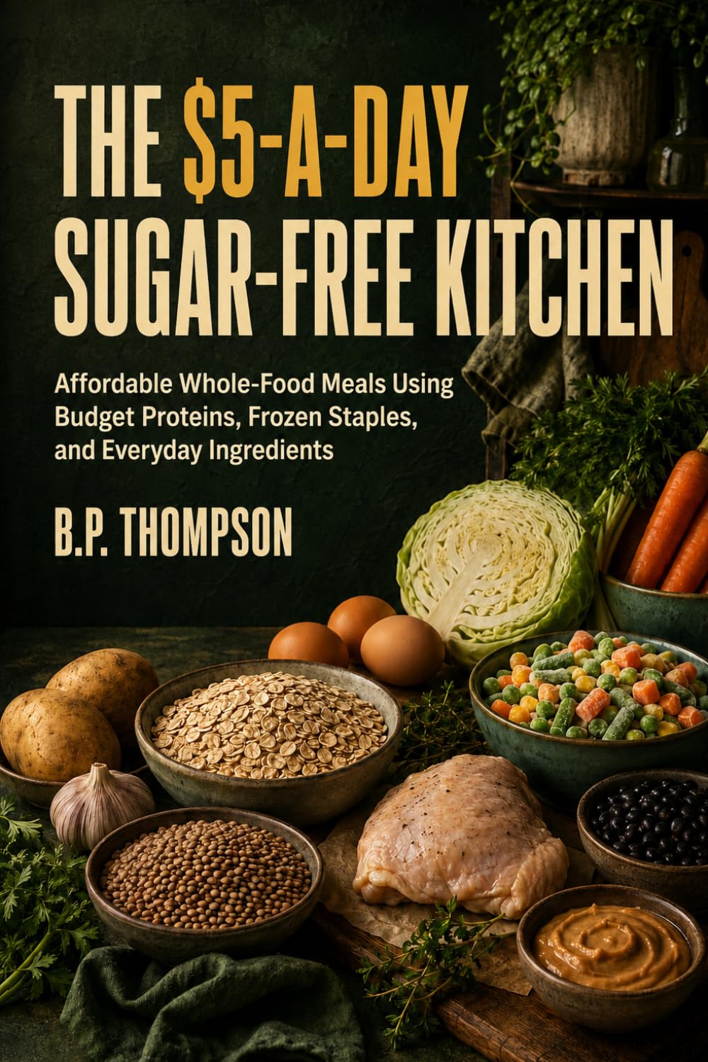 The $5-a-Day Sugar-Free Kitchen: Affordable Whole-Food Meals Using Budget Proteins, Frozen Staples, and Everyday Ingredients
