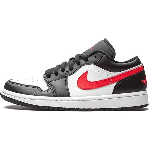 Jordan Womens WMNS Air 1 Low DC0774 004 Siren Red/Black/White - Size 11.5W
