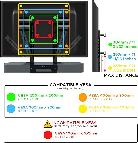 Miniatura 3 de Soportes Heos Negro
