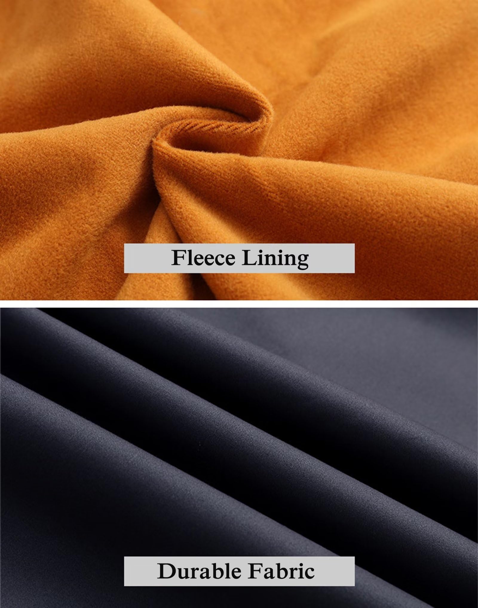 Uomo Pantaloni Cargo Termico Caldo Pile Foderato Pantaloni da Combattimento Elastico Vita Pantaloni tattico Pantaloni Softshell con Tasche Multiple