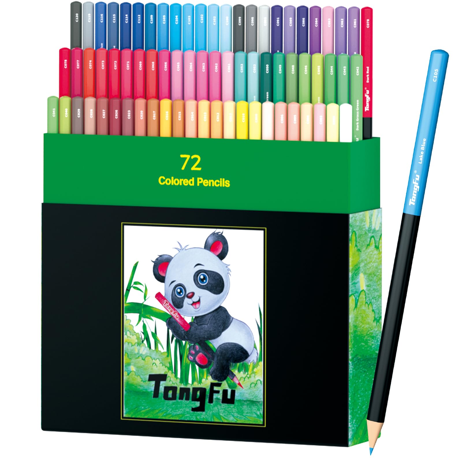 Buy TongFu 72 Colored Pencils, Artist Coloring Pencils, OilBased Soft