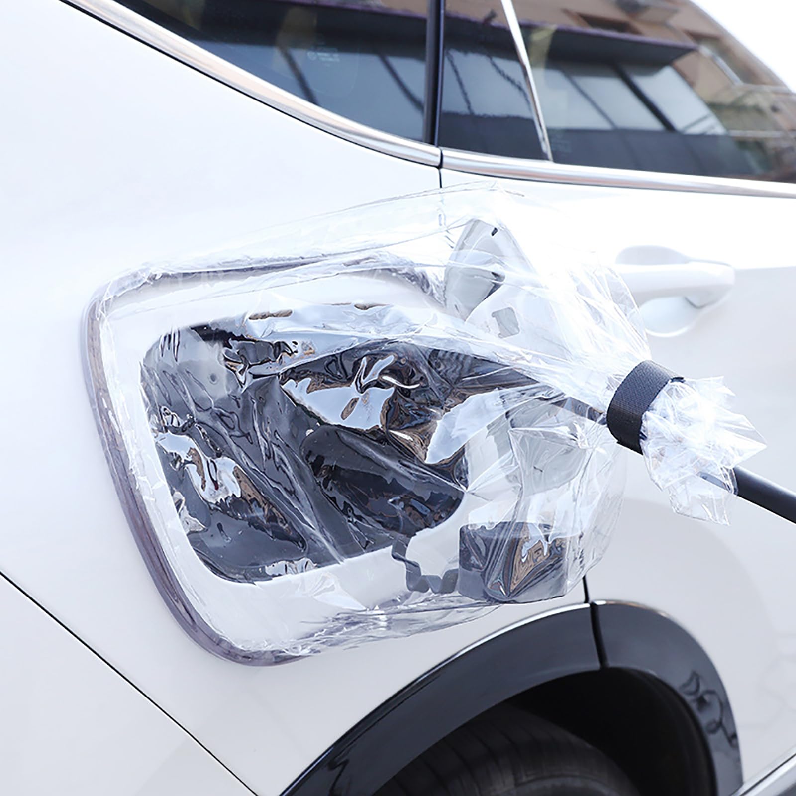 EV Charger Cover for Polestar 3 Standard Range, Long Range Dual Motor, Magnetic Outdoor EV Charging Cover, Weather Protection for Rain and Snow, Universal Fit for Steel Car Body